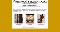 Desktop Screenshot of continuoinstruments.com
